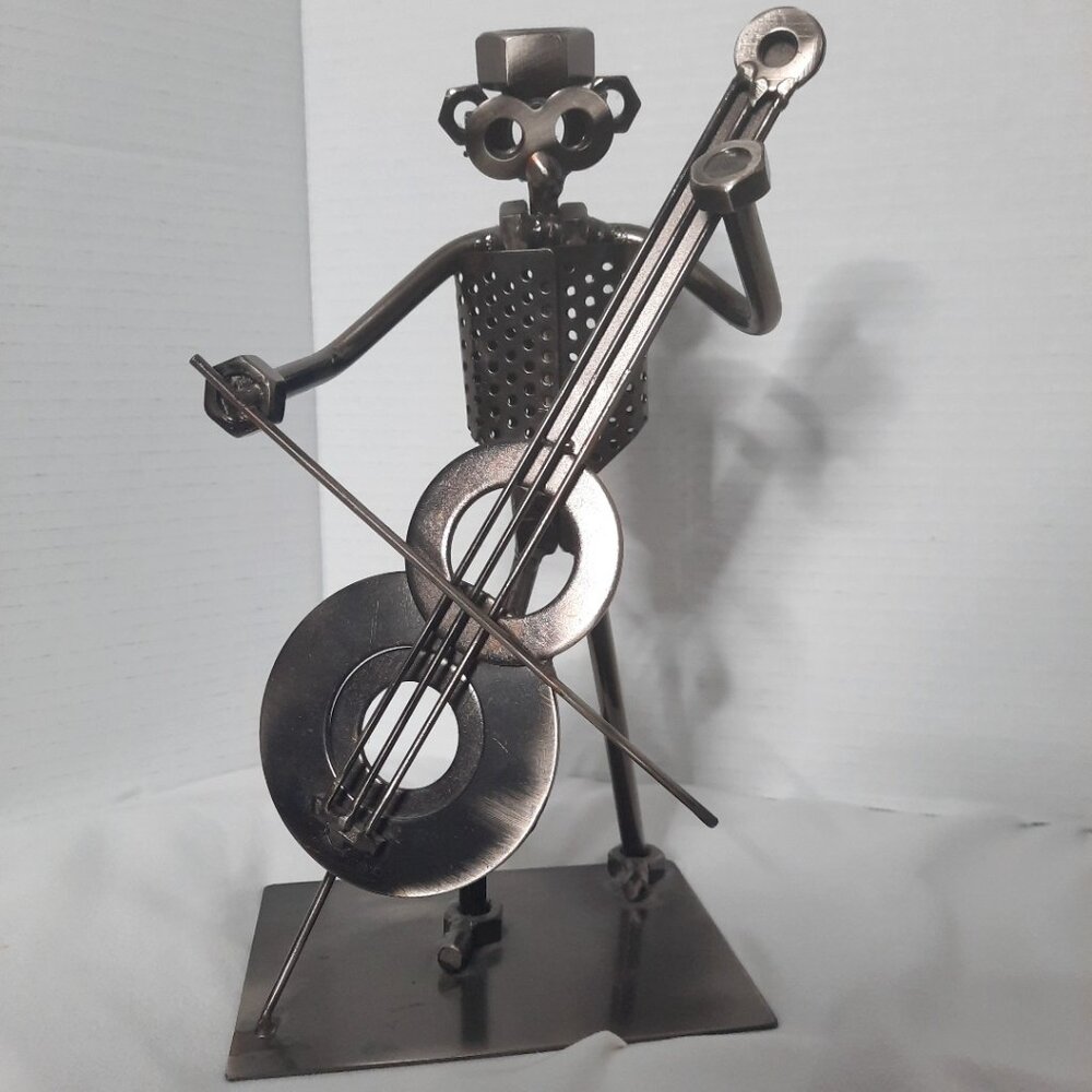 NUTS and BOLTS Jazz Metal Sculpture